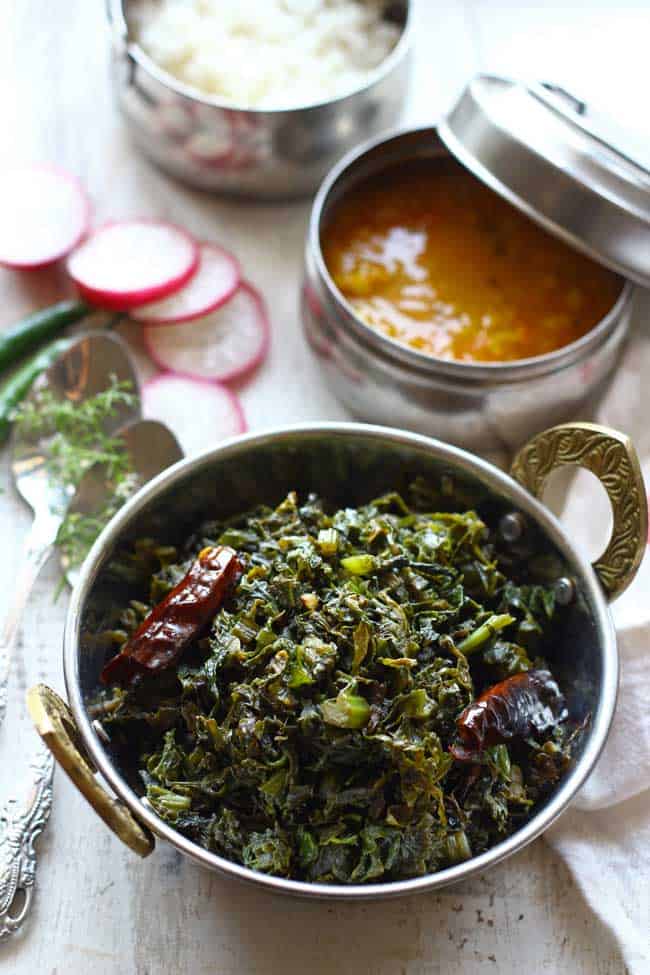 Pahadi Lai Ki Sabzi