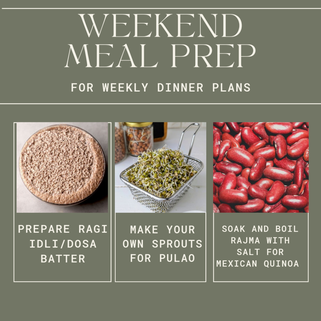 meal prep tips for dinner