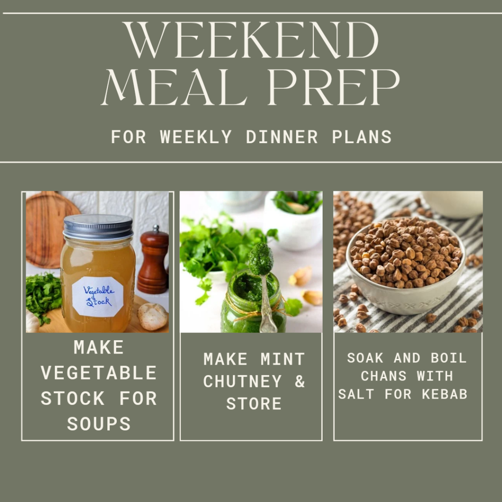 meal prep tips for dinner